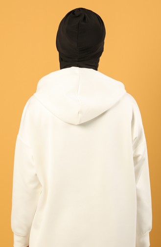 Schwarz Praktischer Turban 0044-01