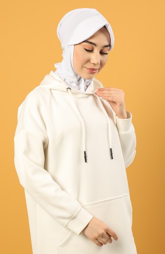White Ready to Wear Turban 0044-02