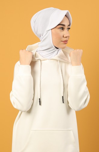 White Ready to wear Turban 0044-02