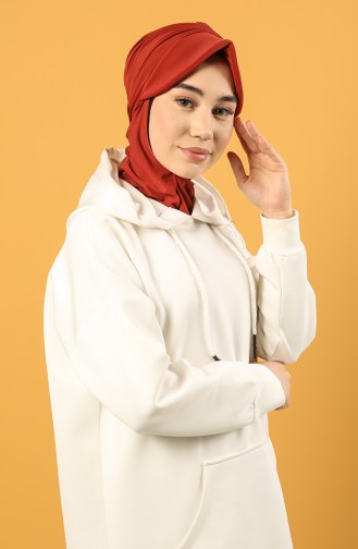 Spor Şapka Scarf Bone 0044-12 Kiremit