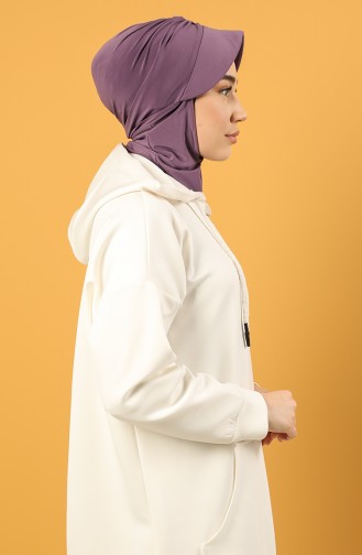 Spor Şapka Scarf Bone 0044-14 Lila