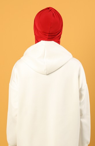 Spor Şapka Scarf Bone 0044-15 Kırmızı