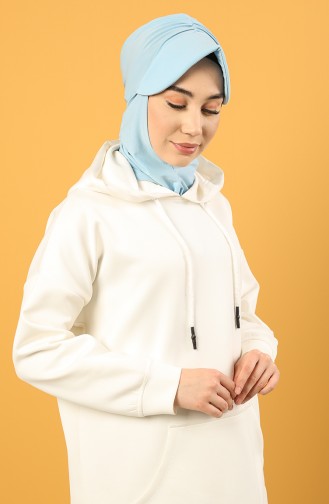 Spor Şapka Scarf Bone 0044-18 Bebek Mavisi