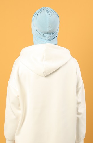 Spor Şapka Scarf Bone 0044-18 Bebek Mavisi