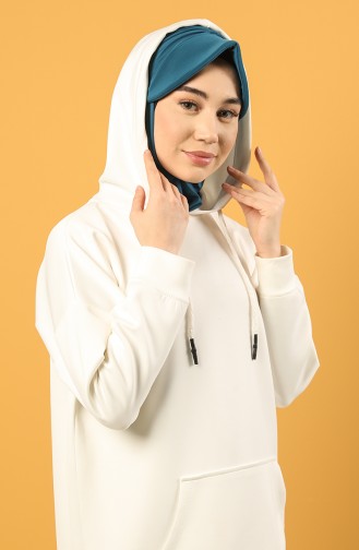 Spor Şapka Scarf Bone 0044-19 Petrol Mavisi