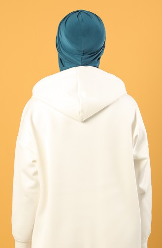 Spor Şapka Scarf Bone 0044-19 Petrol Mavisi
