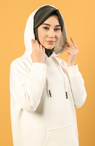 Spor Şapka Scarf Bone 0044-22 Koyu Haki