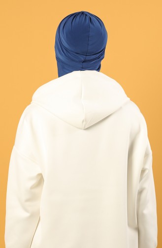 Saks-Blau Praktischer Turban 0044-23