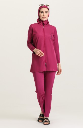 Damson Swimsuit Hijab 02180-02