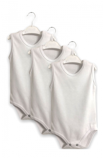 White Baby Bodysuit 1927-01