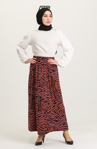 Tan Skirt 8302-01