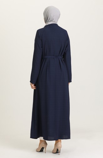 Abayas Bleu Marine 6888-02