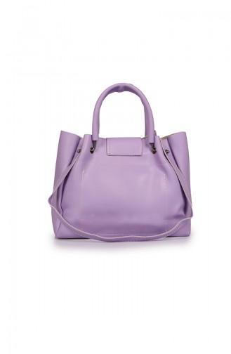 Lila Schultertasche 04-06