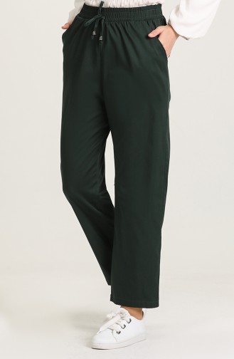 Pantalon Vert Foncé 3501-03