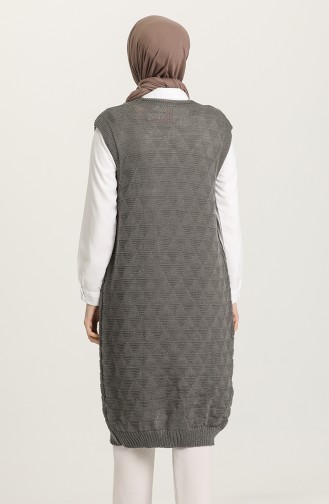 Triko Yelek 0623-01 Gri