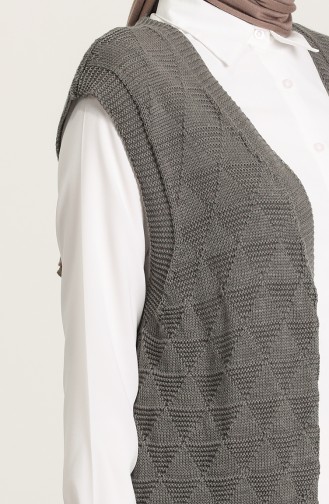 Triko Yelek 0623-01 Gri