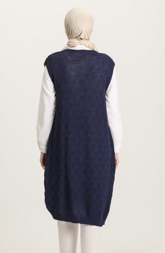 Navy Blue Waistcoats 0623-05