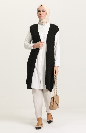 Black Gilet 0623-07