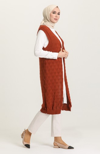 Brick Red Waistcoats 0623-08