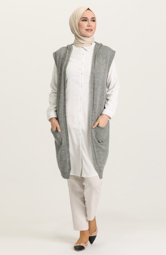 Gray Gilet 0626-03