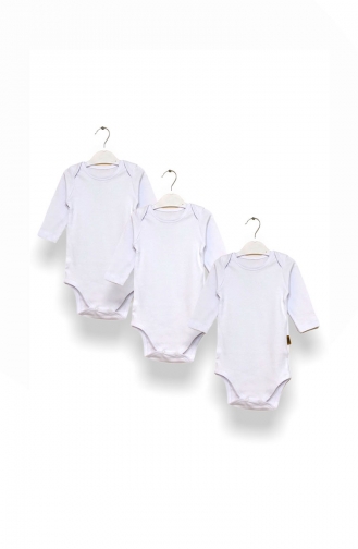 White Baby Bodysuit 1921-01