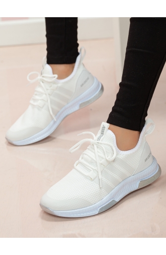 Kadın Spor Ayakkabı BYZ07-01 Beyaz