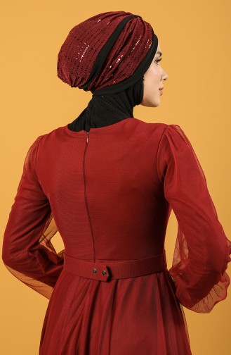 Claret Red Ready to Wear Turban 0045-08