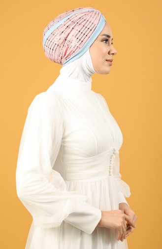 Baby Blue Ready to Wear Turban 0045-11