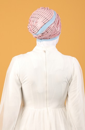 Baby Blue Ready to Wear Turban 0045-11