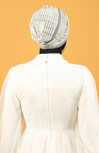 Cream Ready to wear Turban 0045-14