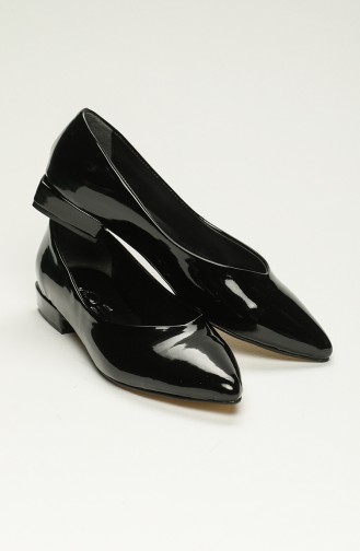 Bayan Ayakkabı S3-2-01 Siyah Rugan