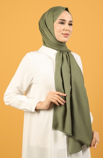 Light Khaki Green Sjaal 1005-07