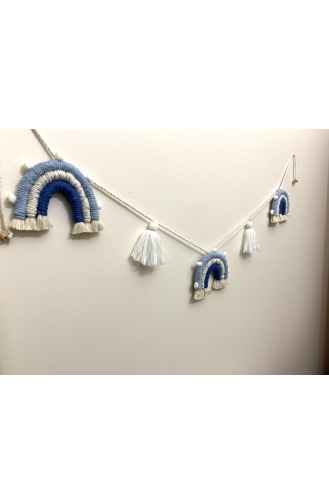 Blue Wall Decoration 001-01