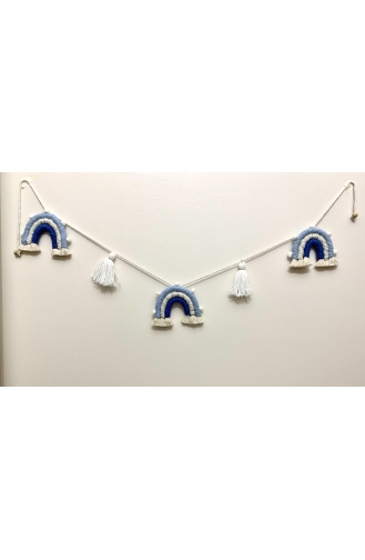 Blue Wall Decoration 001-01