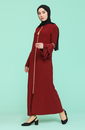 İspanyol Kol Ferace 4315-03 Bordo