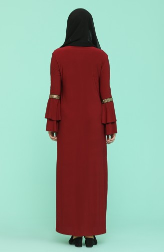 İspanyol Kol Ferace 4315-03 Bordo