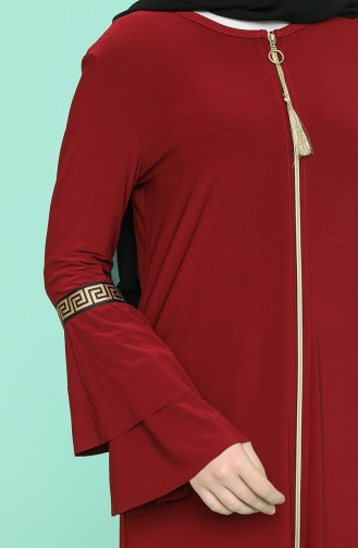 İspanyol Kol Ferace 4315-03 Bordo