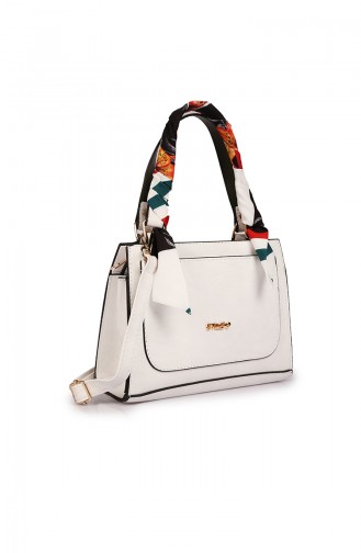 White Shoulder Bag 06-09