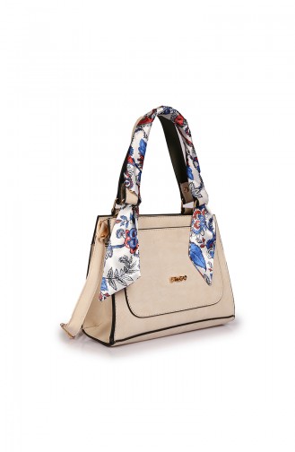 Beige Shoulder Bag 06-10