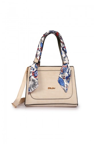 Beige Shoulder Bag 06-10