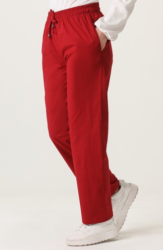 Claret red Broek 0157-05