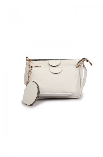 White Shoulder Bags 09Z-08