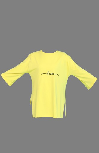 T-Shirt Jaune 2317-02