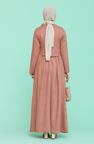 Robe Hijab Camel 3272-04