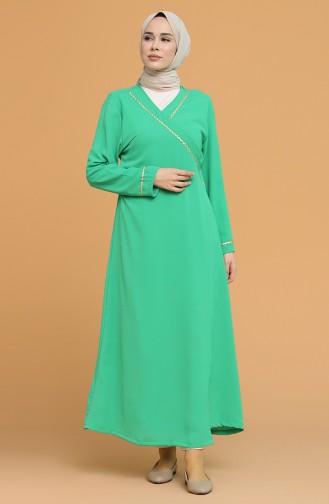 Green Prayer Dress 4188-04