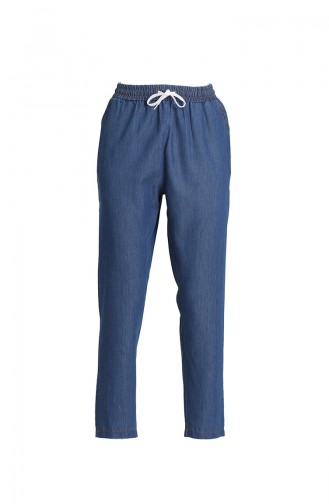 Pantalon Bleu Marine 2024-02