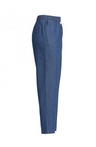 Pantalon Bleu Marine 2024-02