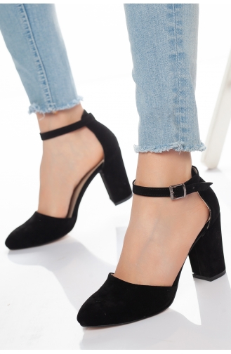 Black High-Heel Shoes 13-01