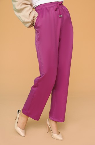 Dunkel-Fuchsia Hose 0190A-01