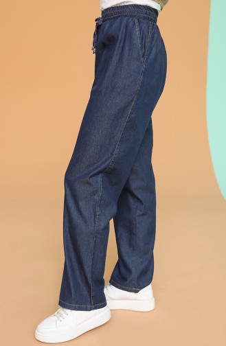 Pantalon Bleu Marine 3501A-03
